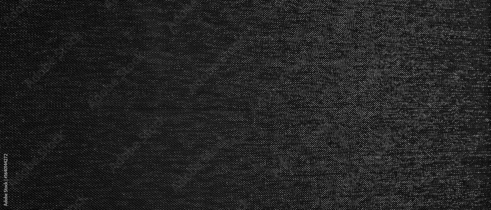 Poster wide black fabric with dot pattern. fabric is white and shiny. gray texture background for web banne