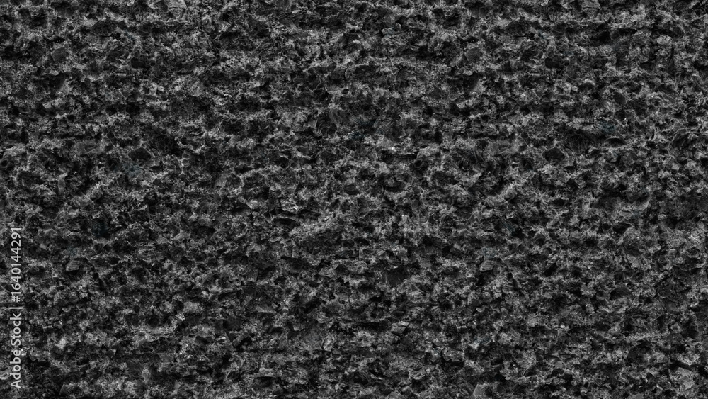 Poster black rough textured surface background for web banner page template design. creates oppressive and 