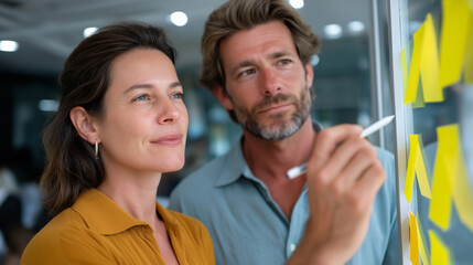 Teamwork in Action: Collaborative Brainstorming with Tablet and Sticky Notes