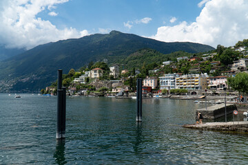 Fototapeta premium Ascona Richtung Monte Verita