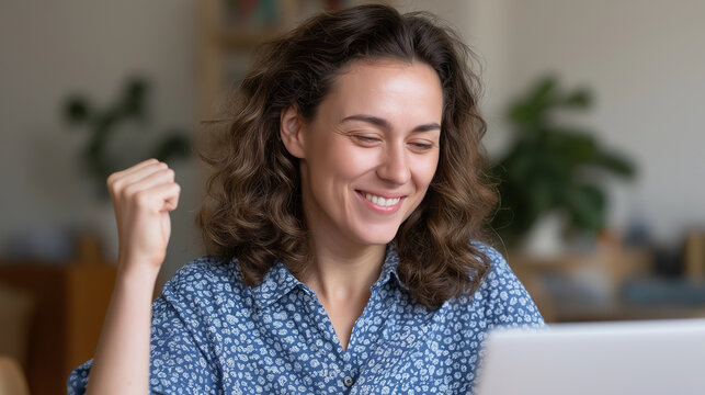 Celebrating Career Success: A Graphic Designer's Happy Dance