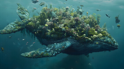 Marine Life Suffocated by Plastic Pollution