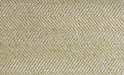 Elegant Yellow and White Zigzag Fabric Texture Background