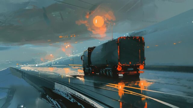 A train is seen on a train track in this image
