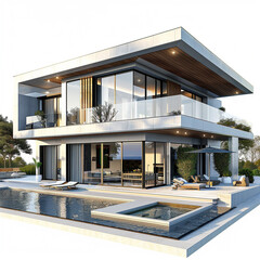 modern apartment building