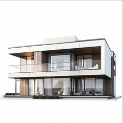modern apartment building