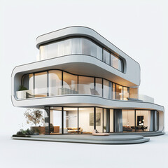 modern apartment building