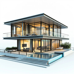modern apartment building