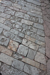 stone block paving