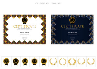 賞状２３６（横）certificate award 表彰状 celebration