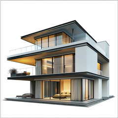 modern apartment building