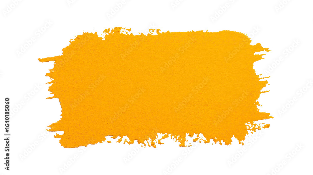 Poster bright yellow paint splash on textured background creates vibrant and energetic visual. this artisti