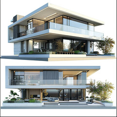 modern apartment building