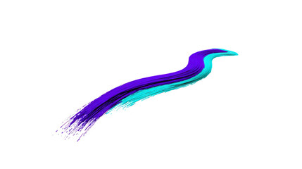 Vibrant abstract design featuring flowing lines in shades of purple and turquoise, creating sense of movement and energy. smooth curves and dynamic shapes evoke creativity and artistic expression