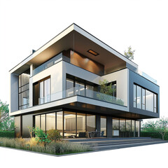 modern apartment building