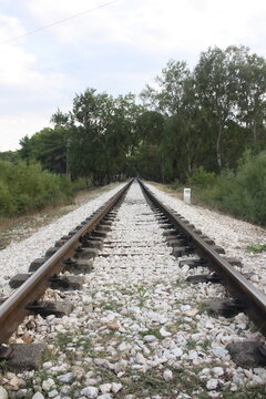 railway in the countryside