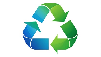 Obraz premium Recycle symbol graphic design