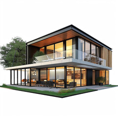 modern apartment building