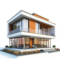 modern apartment building