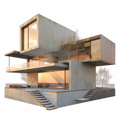 modern apartment building