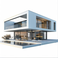modern apartment building