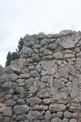 old stone wall