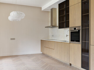 interior design. interior photography of an apartment for rent. One-room apartment with a simple and cozy design. High quality photo