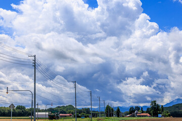 青空と雲