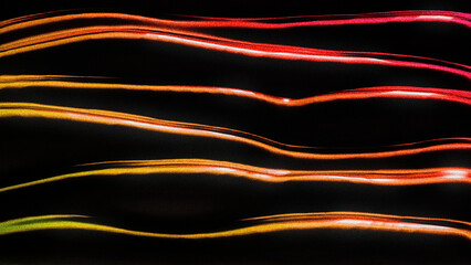 Retro abstract background, shiny flow shape with grain and gradient effect, 3d render