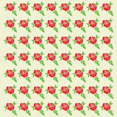 seamless pattern with flowers