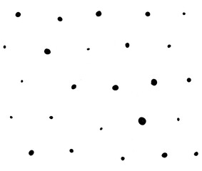 Ink dots pattern