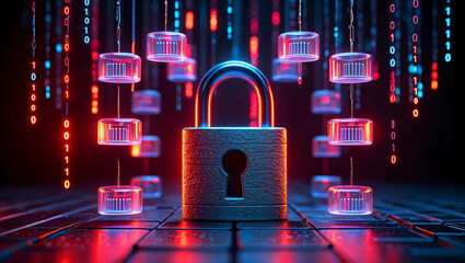 Data center, centro de datos, servidores, tecnología, ilustración, foto.

