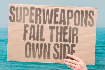 Superweapons fail their own side — SATIRE. RUSSIA. BLUNDER. COLLAPSE. CHAOS. EXPLOSION. MILITARY.