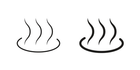 Onsen icon elements. doodle graphics icons.