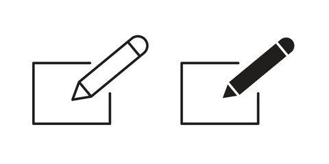 Edit icon elements. doodle graphics icons.