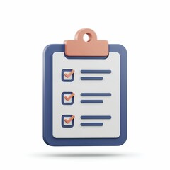 Clipboard Checklist: A visually appealing image of a clipboard with a checklist. Its simplicity conveys tasks to be completed, project management, and the essence of to-do lists. 