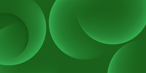 Abstract green gradient shapes background. Eps10 vector