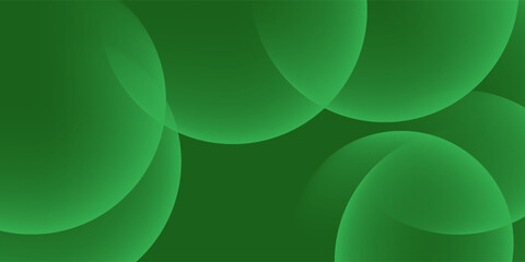 Abstract green gradient shapes background. Eps10 vector