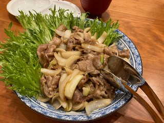 pork ginger stir-fry