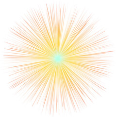 Fototapeta premium Abstract Golden Radiance Burst: Energetic, Dynamic, and Bright Background