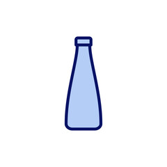 Bottle icon vector. bottle sign and symbol