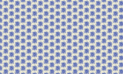 beautiful, detailed, intricate, symmetrical, repeating pattern, abstract, minimalist, blue and white, starburst, crystalline, fractal-like, seamless, visually stunning, mesmerizing, digital art