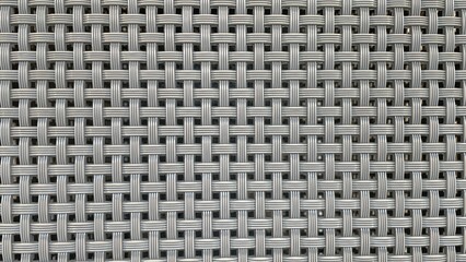 Woven Gray Texture and Pattern Background for Interior Design and Fabric Material Surface
