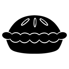 pie tart cake icon