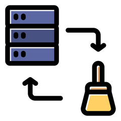 data cleaning icon