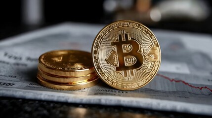 Bitcoin investment trends global market financial analysis digital currency close-up cryptocurrency insights