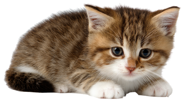 Adorable Kitten's Gentle Gaze: a captivating portrait of a fluffy kitten, a perfect embodiment of feline charm, with mesmerizing eyes that seem to hold a world of curiosity, soft fur.