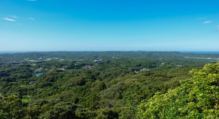 Fototapeta premium 【壱岐】岳の辻展望台(中央展望台)からの風景
