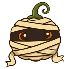 pumpkin mummy