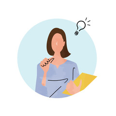 人物アイコン_ビジネス